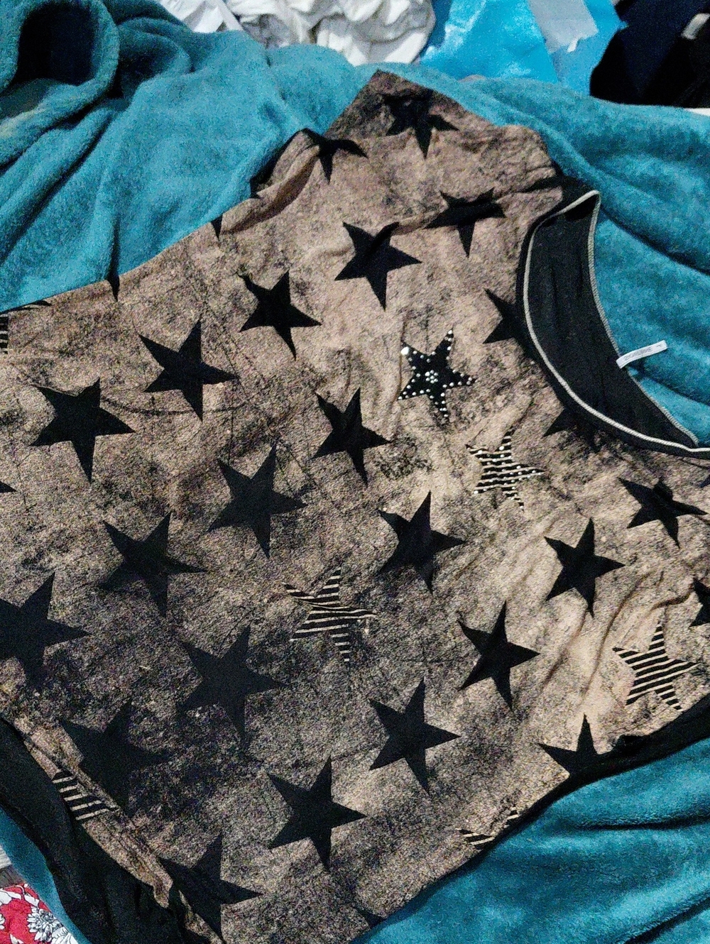 Skinny Minnie Black Top with Black Lining